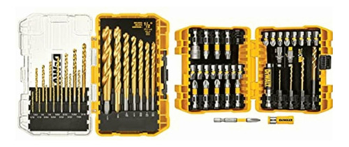 Dewalt Juego De Brocas De Titanio Pilot Point Para Taladros