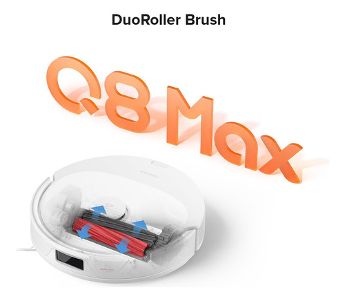 Roborock Q8 Max Robot Aspirador Y Trapeador, Cepillo Duoroll