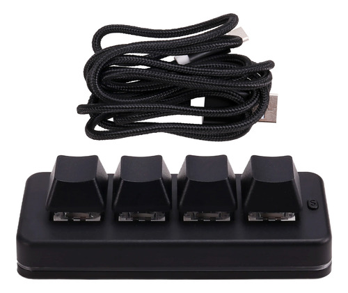 Teclado Personalizado De 4 Teclas Mk424bt Com Interruptor Me