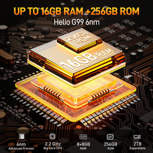 Kl Smartphone Ulefone Armor 21 Robusto, 6,58 Pulgadas, Vision N