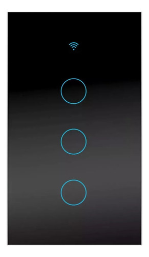 Interruptor Wifi Inteligente Sin Neutro 3 Botones