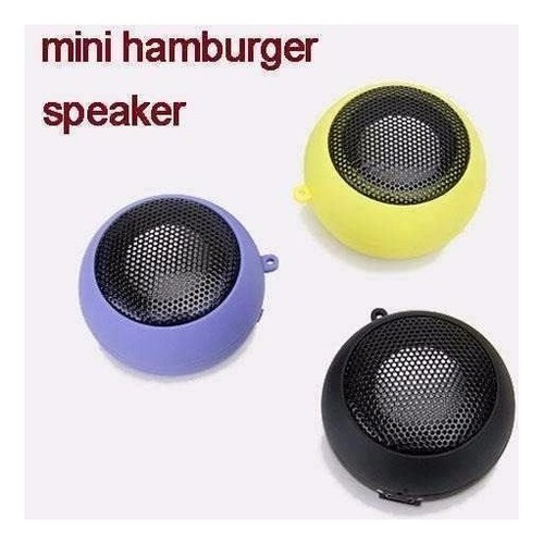 Mini Parlante Hamburguesa Usb Portátil + Altavoz Galaxy 4g