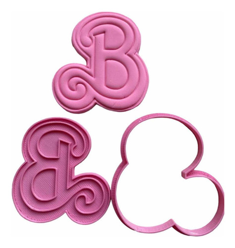 Cortante De B De Barbie 9 Cm Cookie Kutter