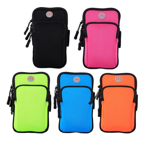 Imagen 2 de 5 de F Mini Bolso Deportivo Porta Celular Para Hacer Ejercicio Ne