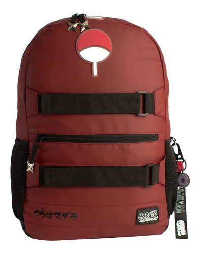 Mochila Naruto Madara Con Porta Laptop Edición Especial Yada