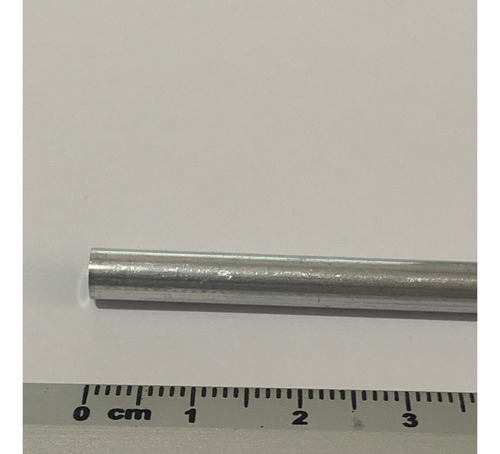 Tubo Redondo De Aluminio Hueco 3x5 Mm 200 Mm Largo 6061-t6