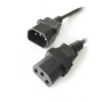 Comprar Cable Poder Ups Trautech Macho Hembra 1.80 Metros Pc Monitor