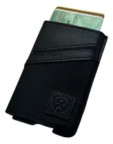 Comprar Cartera Delgada Para Hombre - Moderna - Minimalista. Negra