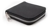 Comprar Billeteras Hombre Billeteras De Mujer Bourbon Color Negro Diseño de la tela Liso
