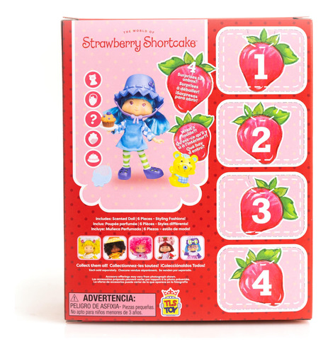 Muñeca De Moda The Loyal Subjects Strawberry Shortcake Blueb