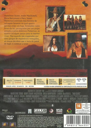 Imagem 2 de 4 de Dvd Quatro Mulheres E Um Destino-drew Barrymore/andie Macdow
