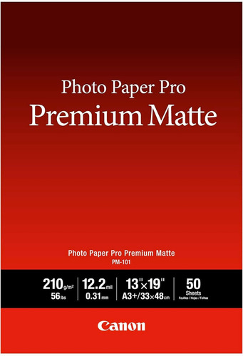 Papel Canon Photo Paper Pro Premium Matte Pm 101 - A3