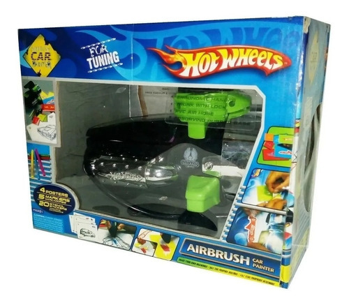 Aerógrafo Hot Wheels Tunea Tu Auto - Intek Color Negro