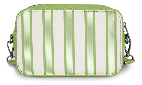 Cartera Deportiva Wrangler Cowgirl C Importada Original Verde Claro Rayas