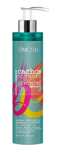 Amend Condicionador Cachos Nutridos Hidratados 250ml