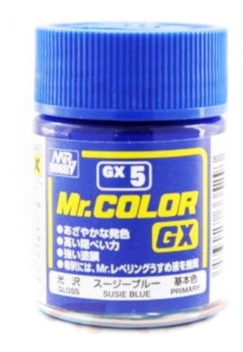 Tinta Enamel Brilho Susie Blue 18ml Mr Color Gnzgx5