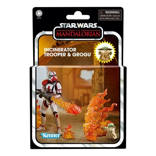 Incinerator Trooper & Grogu Vintage Collection 3.75 Nuevo (Usado)