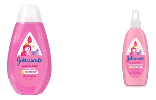 Johnson's Baby Shampoo Johson's Gotas De Brillo 750 Ml,
