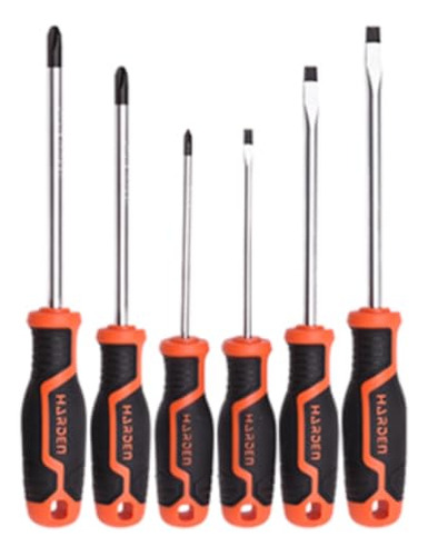 Edward Tools Harden Pro Juego De 6 Destornilladores - 3 Ranu