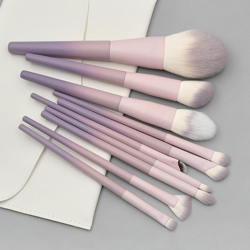 10x Kits De Brochas Para Cosméticos, Brocha Ligera Para