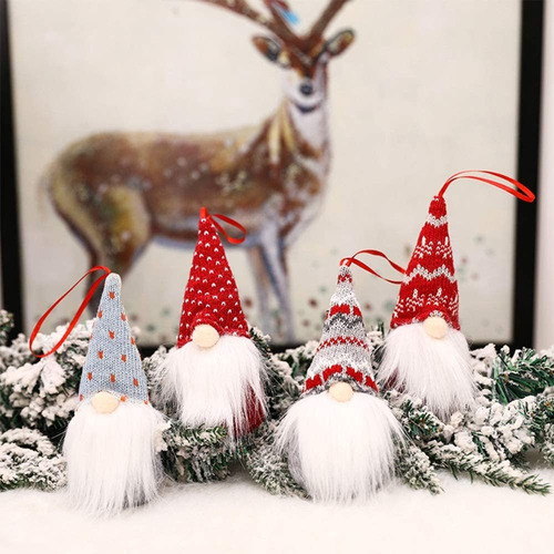 8 Unidades Para Adornos Árbol Navidad Gnomos, Coración Vacac