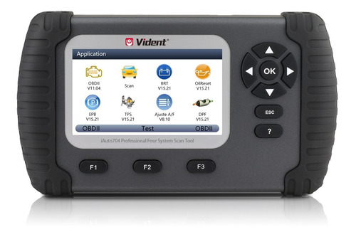 Scanner Vident Iauto704 Automotriz Launch Obd Abs Srs Motor