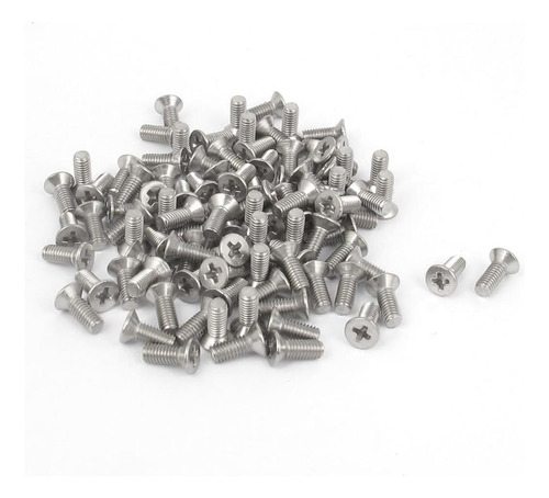 Uxcell Aux0191 M3 X 8mm Phillips Phillips Cabela Para Para