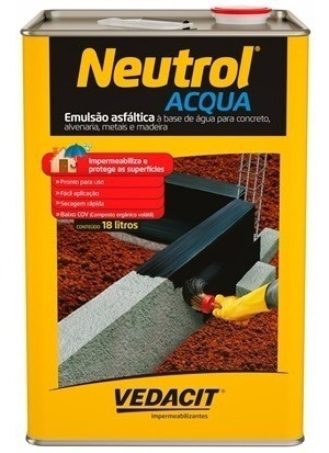 Neutrol Acqua - Vedacit 18 Litros