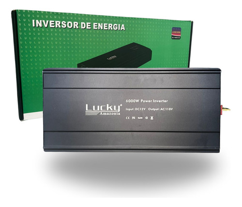 Inversor Para Energia Solar Placa Solar 6000w 12v 110v