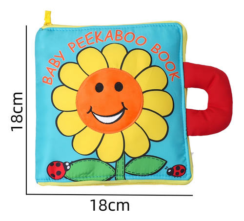 Libro De Tela Suave Para Bebés De Educación Temprana, Juguet