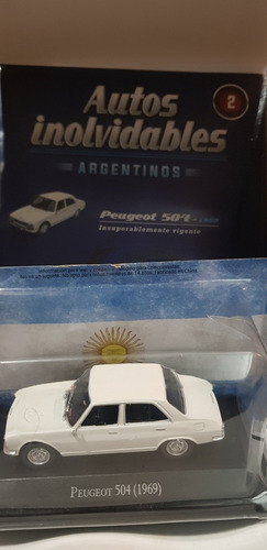 Peugeot 504 Burbuja Y Fasic Inolvidables 1:43