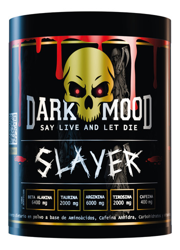 Slayer - Dark Mood - Pre Entreno (300gr) Frambuesa