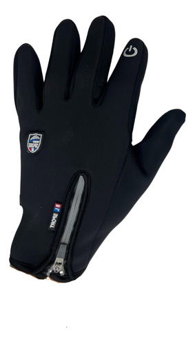 Guantes Elastizados Impermeables Negros Blsports  Tuamoto