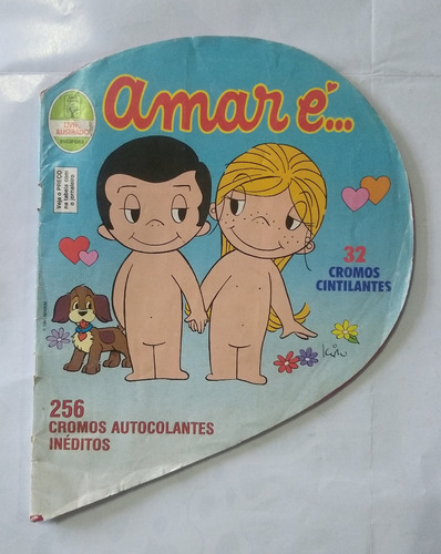 Álbum De Figurinhas Amar É... 1991 - Completo (Usado)