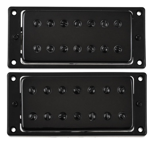 Humbucker Doble Coil Pickups Puente Y Cuello Set Piezas...