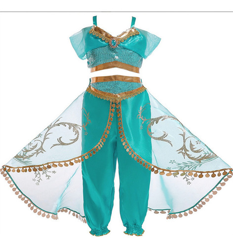 Disfraz De Princesa Árabe Con Vestido De Jazmín For Niña