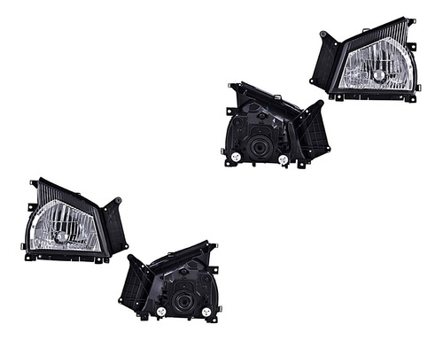 Par Faros Delanteros Manual Isuzu Elf 300 07-08 Depo