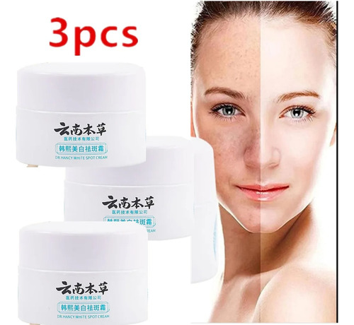 Crema Blanqueadora Para Eliminar Pecas Yunnan De Powerful He