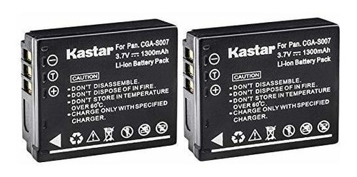 Batería De Cámara Kastar Battery (2-pack) For Panasonic Lumi