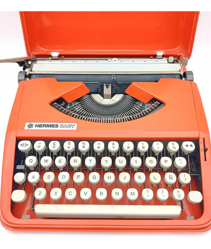 Maquina Escribir Retro Hermes Baby Brasil (funciona) (Usado)