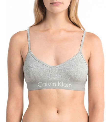 Sutiã Top Calvin Klein Underwear Com Elástico Monograma Mas2