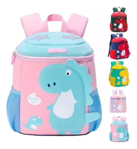 Mochila Escolar Con Forma De Dinosaurio Para Niños