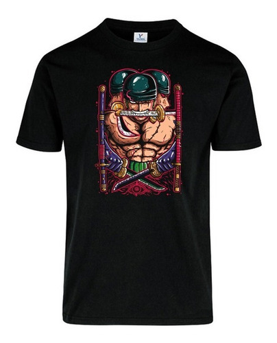 Playera Roronoa Zoro Asura One Piece Anime Manga