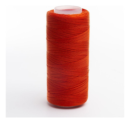 Caja 6 Pzs Hilo Crochet Nylon Sedificado Selanusa Color Rojo Claro