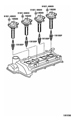 Bobina Terios Sx 1.3 2003 2004 2005 2006 K3ev