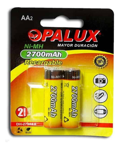 Kit Cargador De Pilas Con 4 Pilas Aa Nimh Recargables-mihaba