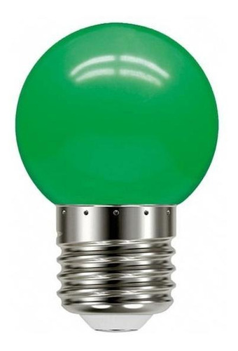 Lâmpada Led Bolinha Verde 1w 127v Tbl 5 Taschibra 11080082