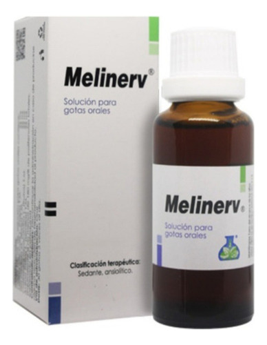 2 Frascos Melinerv 30 Ml (melissa)