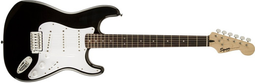 Squier Stratocaster Electric Guitar Color Negro Orientación de la mano Diestro