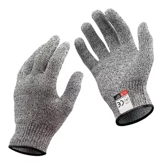 2 Guantes Anti Corte Seguridad Protección Cocina Trabajo N 5